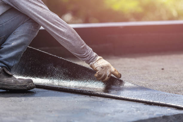 Professional Crawl Space Encapsulation technician working in Rubicon, WI